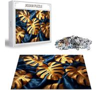 Puzzle 100 Pezzi per Adulti e Bambini Puzzle Astratto Puzzles Classiques, Foglia Jigsaw Giochi Rilassamento e Intelligence, Idea Regalo Uomo e Donna, Consigliato a Partire dai 14 Anni 35x25cm D-62