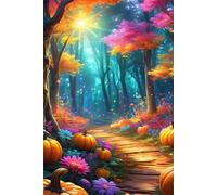 Puzzle 100 Pezzi per Adulti, Zucca Dell'Albero Sole, Esercitare la Memoria, Migliorare la Concentrazione Lettere sul Retro, Giocattolo Regalo per Uomini Donne e Anziani 40 x 28 cm