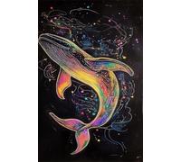 Puzzle 100 Pezzi, Puzzle per Adulti Graffiti Dolphin 40x28 cm, Impossibile Difficile Puzzles Impegnativo Come Regalo e Decorazione per Pareti