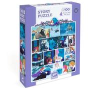 DJECO STORY PUZZLE LA BELLA E LA BESTIA GIOCO PER BAMBINI ETA' 5+ PEZZI 100 COLORE MISTO