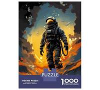 Puzzle 1000 Astronaut Floating in Space-5 Puzzle Per Adolescenti Gioco Rompicapo Regali Per Donne Regali Unici Per Compleanno E Natale 38x26cm/1000pcs