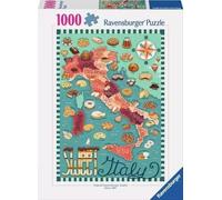 Puzzle 1000 carta dei dolci italiani