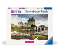 Ravensburger - Puzzle Castelli e residenze imponenti: Castello di Eilean Donan, Regno Unito - 1000 Pezzi
