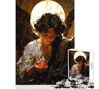 Puzzle 1000 Contemplazione Celeste Antistress Giocattoli Regalo per Compleanni Gioco Educativo con Pezzi di Forma Casuale Completamente Incastrati Dimensioni 50x75cm