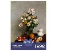 Puzzle 1000 Flowers And Fruit Puzzle Per Adolescenti Gioco Rompicapo Regali Per Donne Regali Unici Per Compleanno E Natale 38x26cm/1000pcs
