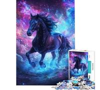 Puzzle 1000 Galactic Horse Run puzzle per adulti divertimento in famiglia difficile e stimolante giocattolo educativo 38x26cm