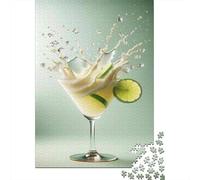 Puzzle 1000 Lime Margarita Cocktail Recipe Puzzle Per Adolescenti Gioco Rompicapo Regali Per Donne Regali Unici Per Compleanno E Natale 38x26cm/1000pcs
