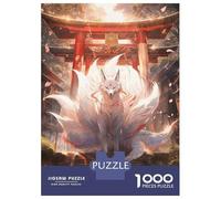 Puzzle 1000 Mystic Kitsune Gateway Puzzle Per Adulti Gioco Rompicapo Taglio Di Precisione Regali Unici Per Compleanno E Natale 52x38cm/1000pcs