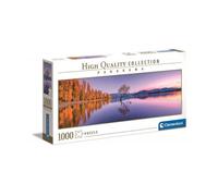 Clementoni - 39608 Collection Panorama - Lake Wanaka Tree - puzzle adulti 1000 pezzi, puzzle panoramico, Made in Italy