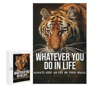 Puzzle 1000 PCS Keep Your Eye On Your Goal Puzzle Per Adulti Puzzle Regalo Di Compleanno Difficile E Sfida Gioco Impegnativo Regali 1000 PCS