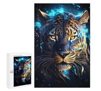 Puzzle 1000 PCS Magical Tiger Portrait Puzzle Per Adolescenti Migliora La Memoria Allena Il Cervello E Le Mani Giocattoli Avvincenti Per Coltivare La Pazienza 1000 PCS