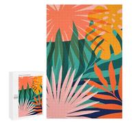 Puzzle 1000 PCS Minimalist Floral 43 Puzzle Per Adolescenti Giochi Rilassanti Sfida Difficile Regali Unici Per Compleanno E Natale 1000 PCS