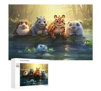Puzzle 1000 PCS Per Adolescenti Amazon Rainforest Animals Adventure-1 Puzzle Per Adulti Giochi Rilassanti Perfetto Per Decorare E Regalare A Tutta La Famiglia 1000 PCS