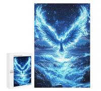 Puzzle 1000 PCS Per Adolescenti Blue Phoenix Rising Over Ocean Puzzle Per Adulti Per Divertimento in Famiglia Aiuta Ad Allenare Il Cervello Gioco Dal Design Bellissimo 1000 PCS