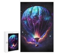 Puzzle 1000 PCS Per Adolescenti Cosmic Hot Air Balloon Ride-2 Puzzle Per Adolescenti Migliora La Memoria Difficile Da Completare Divertimento in Famiglia E Serata Di Giochi 1000 PCS