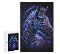 Puzzle 1000 PCS Per Adolescenti Cosmic Zebra Portrait-4 Puzzle Per Adulti Migliora La Memoria Interazione Genitore-figlio Giocattolo Gioco Intellettuale 1000 PCS