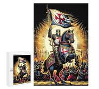 Puzzle 1000 PCS Per Adolescenti Deus Vult Godfrey Leads Puzzle Per Adulti Giochi Rilassanti Decorazione Per La Casa Regali Unici Per Compleanno E Natale 1000 PCS