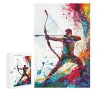 Puzzle 1000 PCS Per Adolescenti Dynamic Archer Puzzle Per Adulti Giocattoli Antistress Difficile Difficile Per È Ideale Come Regalo 1000 PCS