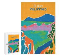 Puzzle 1000 PCS Per Adolescenti El Nido Philippines Puzzle Per Adolescenti Migliora La Memoria Difficile Da Completare Divertimento in Famiglia E Serata Di Giochi 1000 PCS