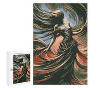 Puzzle 1000 PCS per Adolescenti Figura astratta in Swirling Fabric Puzzle Giochi Famiglia Assemblaggio Modelli Compleanno E Natale 1000 PCS