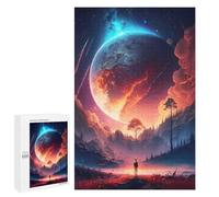 Puzzle 1000 PCS per Adolescenti Galactic Wanderlust Puzzle Giochi Famiglia Assemblaggio Modelli Compleanno E Natale 1000 PCS