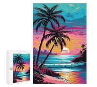Puzzle 1000 PCS Per Adolescenti Glamorous Tropical Paradis Puzzle Per Adulti Giochi Rilassanti Decorazione Per La Casa Regali Unici Per Compleanno E Natale 1000 PCS