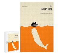 Puzzle 1000 PCS Per Adolescenti MobyDick Herman Melville Puzzle Per Adulti Giochi Rilassanti Decorazione Per La Casa Regali Unici Per Compleanno E Natale 1000 PCS