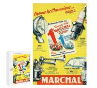 Puzzle 1000 PCS per Adolescenti Monaco 7eme Grand Prix 22 Avril 1935 Puzzle Gioco Di Ingegno Alleviatore Di Stress Sfidante per Completare 1000 PCS