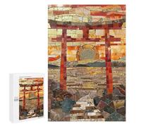 Puzzle 1000 PCS Per Adolescenti Mosaic Torii Harmony Art Puzzle Per Adulti Giochi Rilassanti Quadri Da Parete Offerta Come Regalo Per Tutta La Famiglia 1000 PCS