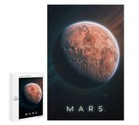 Puzzle 1000 PCS per Adolescenti Planet Mars in Space Puzzle per Adulti Gioco Famiglia Un'opera D'arte come Regalo per Tutta La Famiglia 1000 PCS