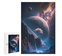 Puzzle 1000 PCS per Adolescenti Sacred Galaxy Tree Valley Puzzle per Adulti Giocattolo Decorazione Da Parete Difficile Difficile Proficuo Completare 1000 PCS