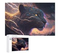 Puzzle 1000 PCS Per Adolescenti Thundering Leopard Wild Power Unleashed -1 Puzzle Per Adulti Giochi Rilassanti Perfetto Per Decorare E Regalare A Tutta La Famiglia 1000 PCS