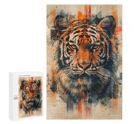 Puzzle 1000 PCS Per Adolescenti Tiger Wall Art Print-1 Puzzle Per Adolescenti Analisi E Logica Allena Il Tuo Cervello E Le Tue Mani Gioco Di Sfida Unico 1000 PCS