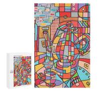 Puzzle 1000 PCS Per Adolescenti Time For Tea Puzzle Per Adulti Giocattoli Antistress Difficile Difficile Per È Ideale Come Regalo 1000 PCS