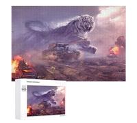 Puzzle 1000 PCS Per Adolescenti Titanic Battle Tiger Vs. Tanks Puzzle Per Adulti Giochi Rilassanti Perfetto Per Decorare E Regalare A Tutta La Famiglia 1000 PCS