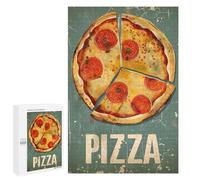 Puzzle 1000 PCS Per Adolescenti Vintage Retro Pizza Puzzle Per Adulti Giocattoli Antistress Difficile Difficile Per È Ideale Come Regalo 1000 PCS