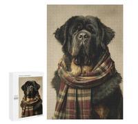 Puzzle 1000 PCS Per Adolescenti Winter Dog Scarf Accessories-3 Puzzle Per Adolescenti Migliora La Memoria Difficile Da Completare Divertimento in Famiglia E Serata Di Giochi 1000 PCS