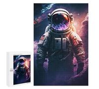 Puzzle 1000 PCS Per Adulti Astronauta in Space Puzzles Per Adolescenti Giocattoli Decorazione Della Parete Decorazione Perfetta Decorazione Sfidante Per Risolvere 1000 PCS