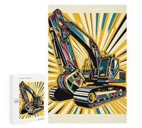 Puzzle 1000 PCS Per Adulti Excavator Wpap Pop Art Puzzle Rompicapo Gioco Regalo Per Donne Attività Divertenti Da Fare A Casa 1000 PCS