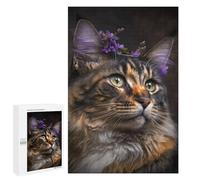 Puzzle 1000 PCS Per Adulti Maine Coon Puzzle Per Adolescenti Giocattolo Decorazione Da Parete Decorazione Perfetta Difficile Da Completare 1000 PCS