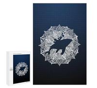 Puzzle 1000 PCS Per Adulti Mandala Humpback Whale Puzzle Per Adulti Giochi Rilassanti Regali Per Donne Per Compleanno, Natale 1000 PCS