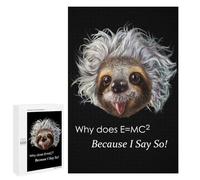 Puzzle 1000 PCS Per Adulti Professor Sloth Puzzle Per Adulti Giochi Per Famiglie Difficili Difficili Per Compleanno, Natale 1000 PCS