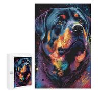 Puzzle 1000 PCS Per Adulti Rottweiler Style 3 Puzzle Rompicapo Gioco Regalo Per Donne Attività Divertenti Da Fare A Casa 1000 PCS