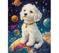 Puzzle 1000 Pezzi Adulti Cane dell'universo terrestre, Fai da Te puzzle difficili adulti 1000 pezzi 75x50cm, Intrattenimento Creativo, Divertimento, Gioco di Abilità per Tutta la Famiglia
