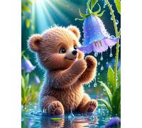 Puzzle 1000 Pezzi Adulti Insenatura dell'orso bruno, Fai da Te puzzle difficili adulti 1000 pezzi 75x50cm, Intrattenimento Creativo, Divertimento, Gioco di Abilità per Tutta la Famiglia