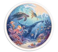Puzzle 1000 Pezzi Adulti Mondo Sottomarino - Scopri La Bellezza Dei Fondali Con Questo Puzzle Dettagliato. Tema Oceanico, Materiali Resistenti E Design Accattivante. Perfetto Per Sfide Mentali.