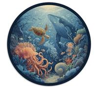 Puzzle 1000 Pezzi Adulti Tema Sottomarino - Scopri Un Mondo Magico Con Questo Puzzle Artistico. Design Vivace, Materiali Resistenti E Confezione Elegante. Perfetto Per Regali E Collezionisti.