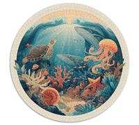 Puzzle 1000 Pezzi Adulti Tema Sottomarino - Scopri Un Mondo Magico Con Questo Puzzle Artistico. Design Vivace, Materiali Resistenti E Confezione Elegante. Perfetto Per Regali E Collezionisti.