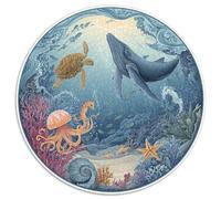 Puzzle 1000 Pezzi Adulti Tema Sottomarino - Scopri Un Mondo Magico Con Questo Puzzle Artistico. Design Vivace, Materiali Resistenti E Confezione Elegante. Perfetto Per Regali E Collezionisti.