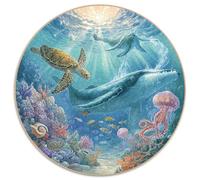 Puzzle 1000 Pezzi Adulti Tema Sottomarino - Scopri Un Mondo Magico Con Questo Puzzle Artistico. Design Vivace, Materiali Resistenti E Confezione Elegante. Perfetto Per Regali E Collezionisti.
